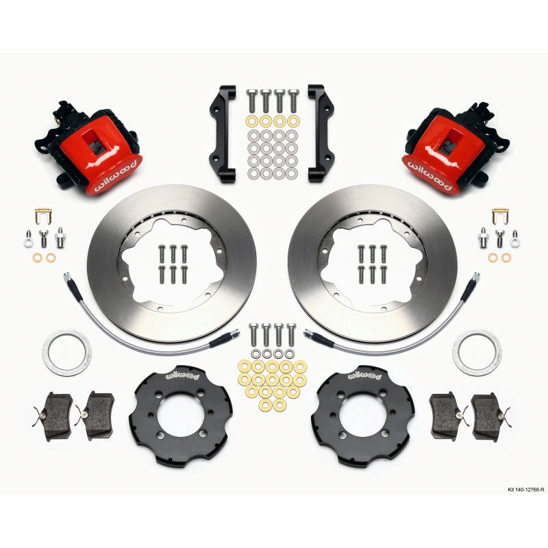 Goodridge 08-14 Aprilla RSV1000R / RSV4 Red Rear SS Brake Lines