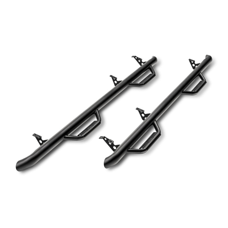 Goodridge 99-02 BMW R1150GS (Non ABS) Clear Front SS Brake Lines w/Black Fittings