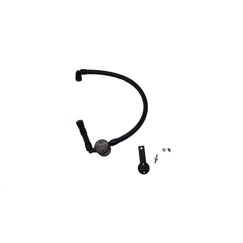 Goodridge 2008 Harley-Davidson FLHR/FLHRC (w/ABS) Black Front Brake Line w/Black Fitting