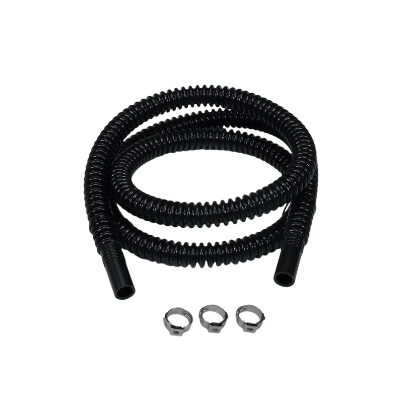 Goodridge 86in Universal Clutch Line w/SS Fittings & Clear Hose – 45Deg Banjo w/AN3 Fitting