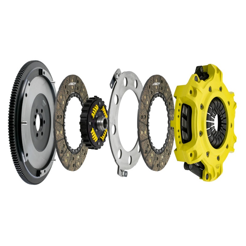 Goodridge 58in Universal Clutch Line w/SS Fittings & Clear Hose – 45Deg Banjo w/M10 Fitting