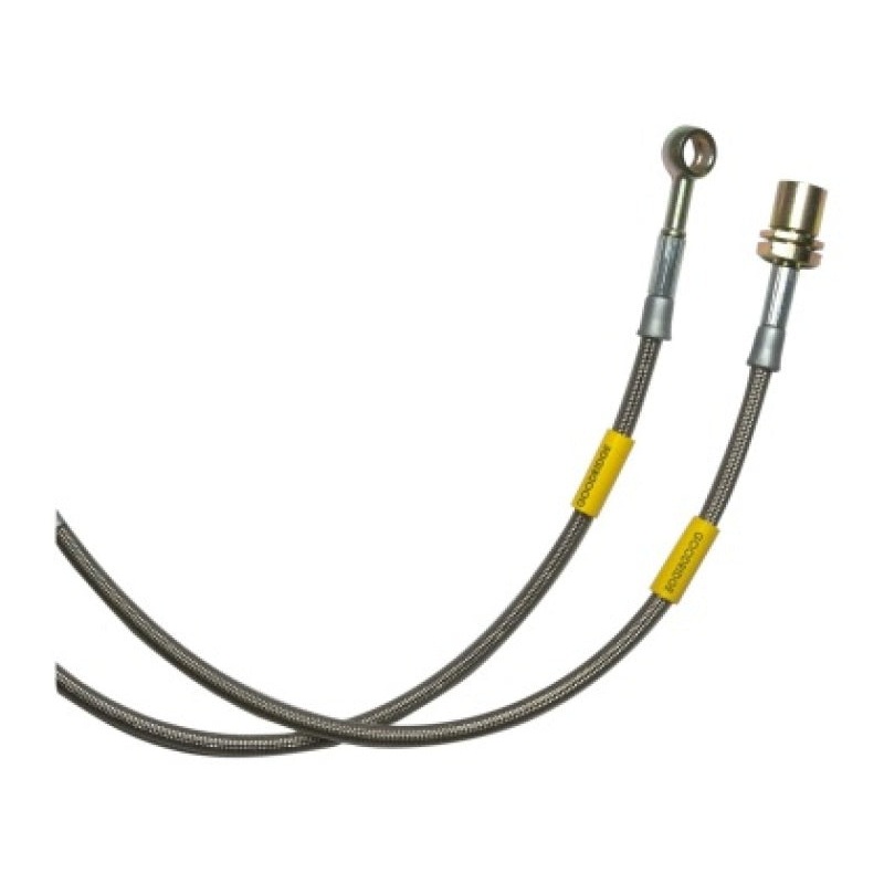Goodridge 15-19 Yamaha YZF-R1/R1M ABS Red Front SS Brake Lines
