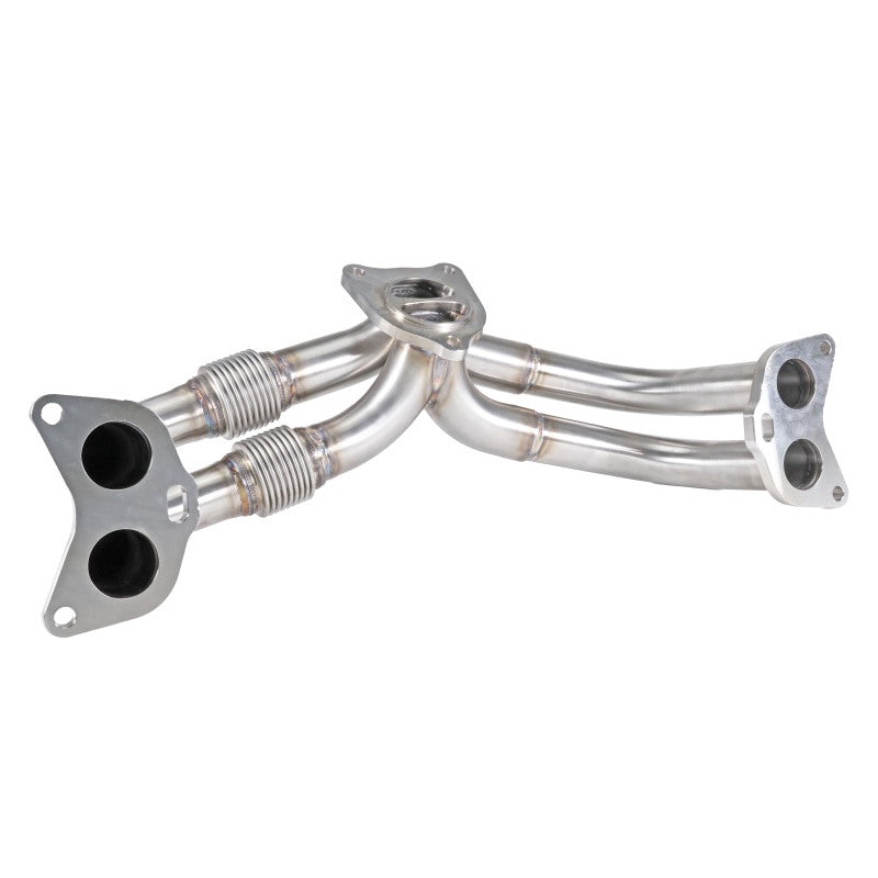 Goodridge 01-04 Yamaha BT1100 Bulldog Red Front SS Brake Lines