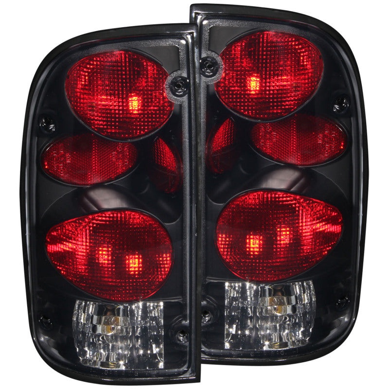 AlphaRex 12-21 Tesla Model S LUXX-Series LED Tail Lights – Alpha-Black