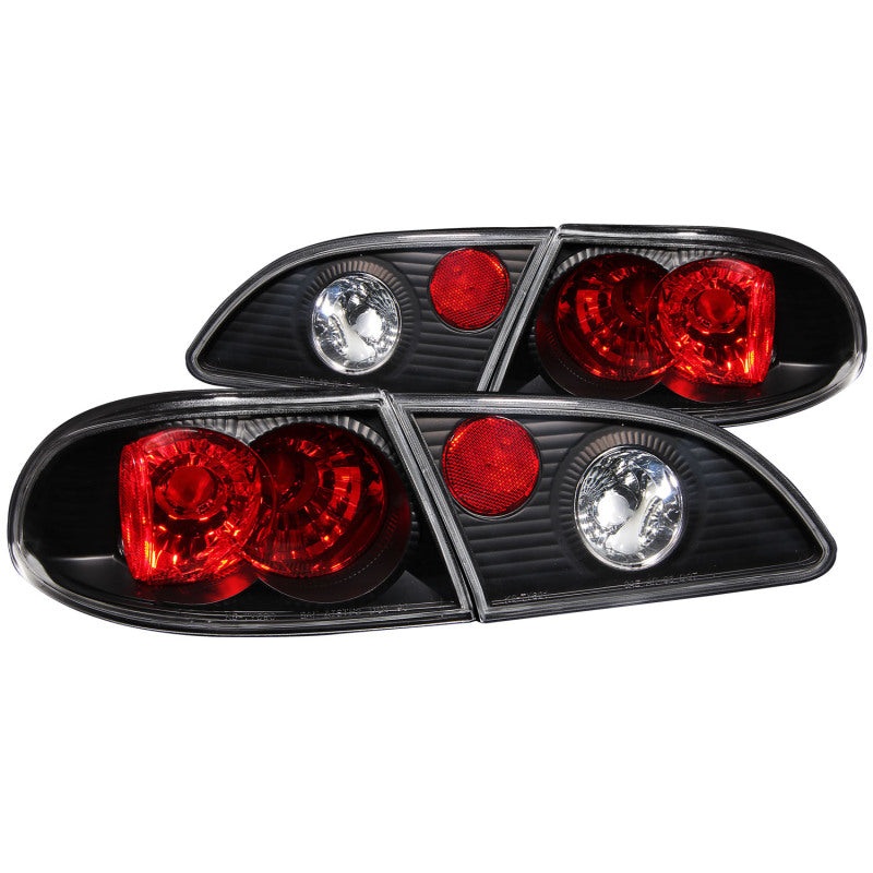 AlphaRex 19-24 Jeep Gladiator JT Nova-Series Prismatic LED Tail Lights – Black-Red