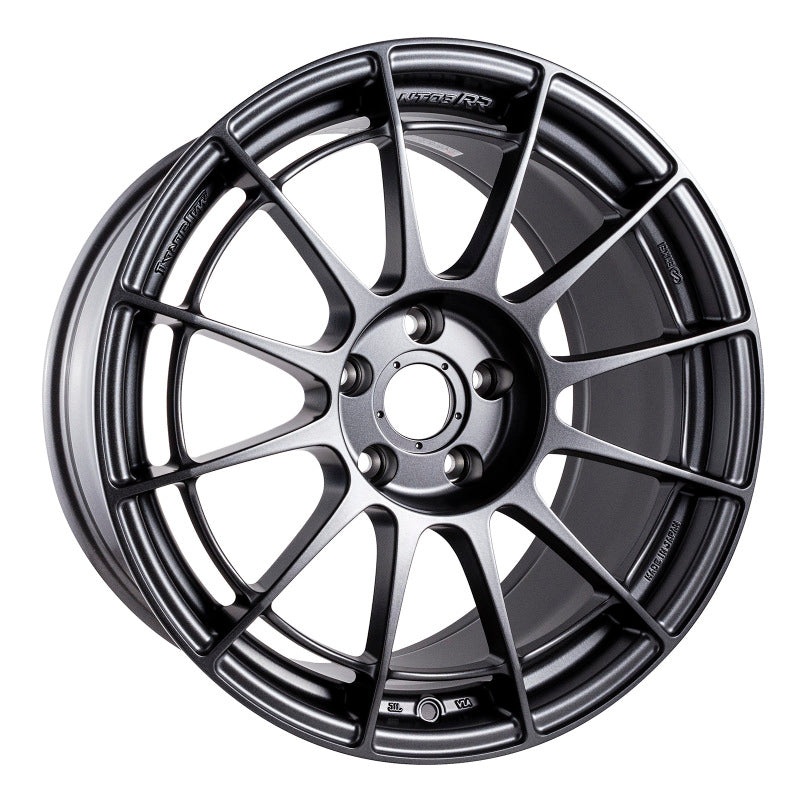 Advan RG-4 18×9 +25 5-114.3 Racing White Metallic & Ring Wheel